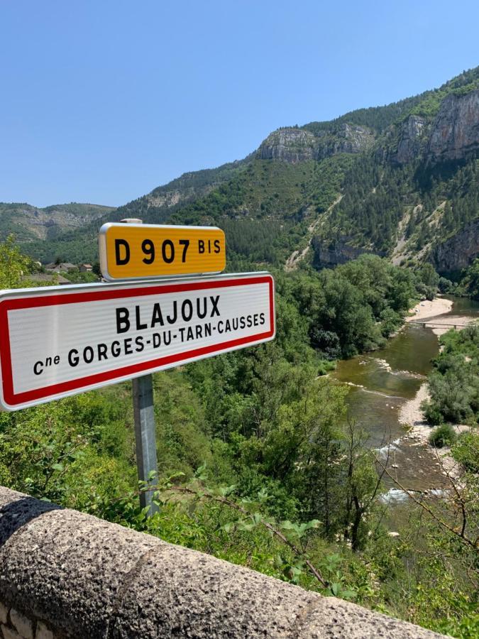 Bed and Breakfast La Voutee 5 Epis Avec Bain Finlandais Prive Au Manoir Du Charme Gorges Du Tarn Quezac  Экстерьер фото
