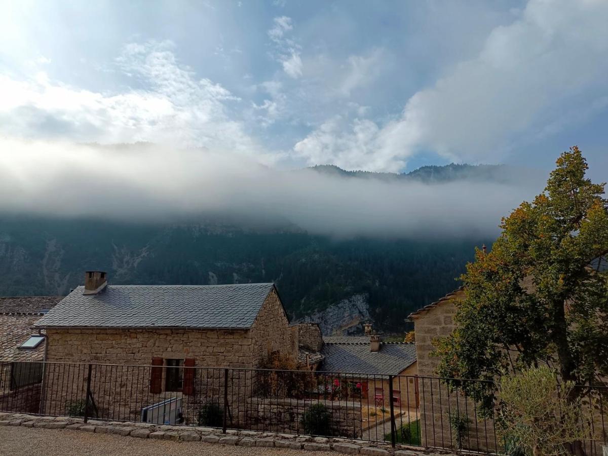 Bed and Breakfast La Voutee 5 Epis Avec Bain Finlandais Prive Au Manoir Du Charme Gorges Du Tarn Quezac  Экстерьер фото