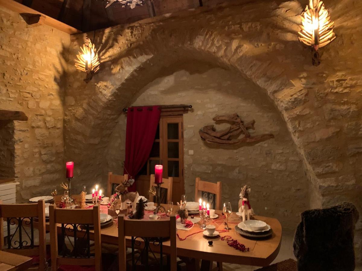 Bed and Breakfast La Voutee 5 Epis Avec Bain Finlandais Prive Au Manoir Du Charme Gorges Du Tarn Quezac  Экстерьер фото
