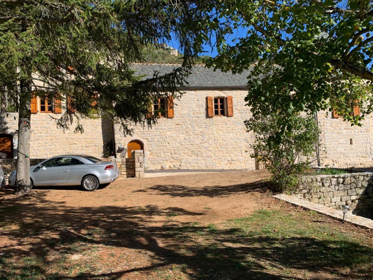 Bed and Breakfast La Voutee 5 Epis Avec Bain Finlandais Prive Au Manoir Du Charme Gorges Du Tarn Quezac  Экстерьер фото